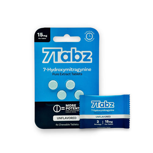 7TABZ 7-HYDROXYMITRAGYNINE KRATOM EXTRACT TABLETS