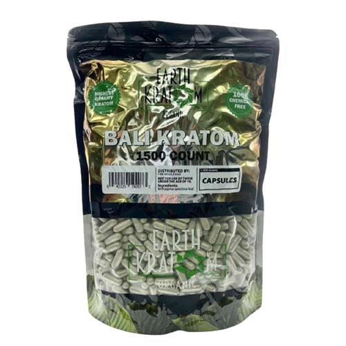 EARTH KRATOM 1500 COUNT