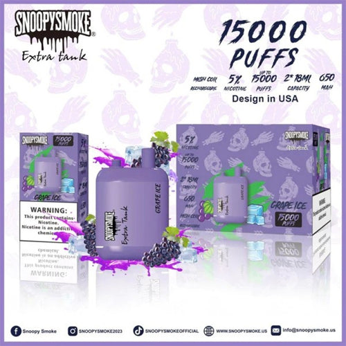 SNOOPY SMOKE 15,000