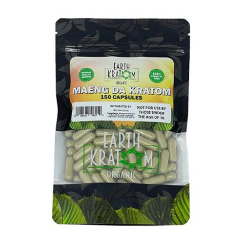 EARTH KRATOM 150 COUNT, 5 PACK