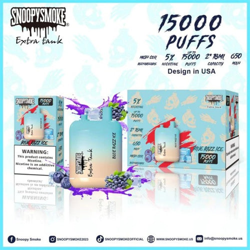 SNOOPY SMOKE 15,000