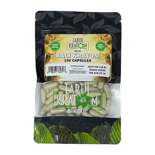 EARTH KRATOM 150 COUNT, 5 PACK