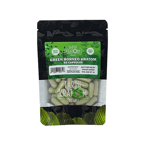 EARTH KRATOM 65 COUNT, 5 PACK