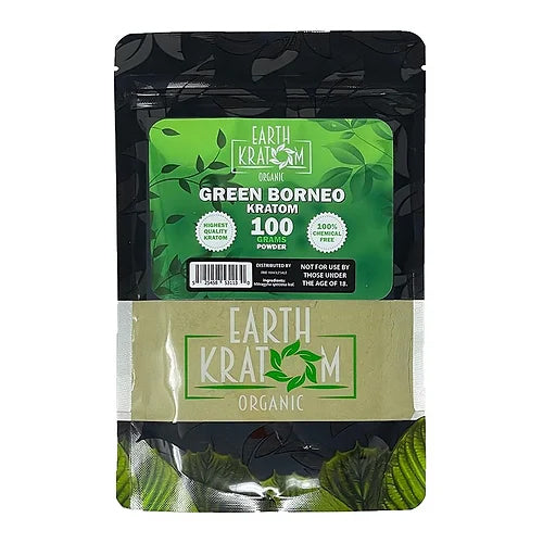 EARTH KRATOM POWDER 100 GRAM, 5 PACK