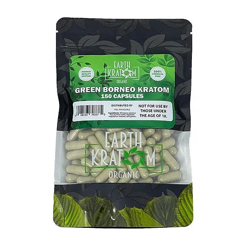 EARTH KRATOM 150 COUNT, 5 PACK