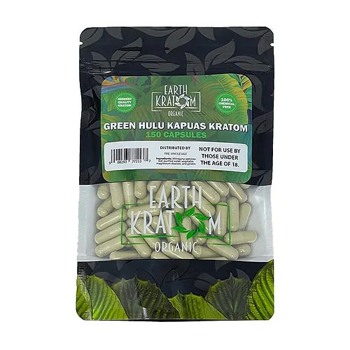 EARTH KRATOM 150 COUNT, 5 PACK