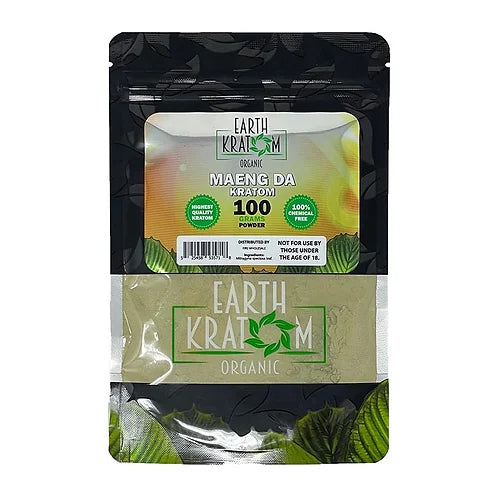 EARTH KRATOM POWDER 100 GRAM, 5 PACK