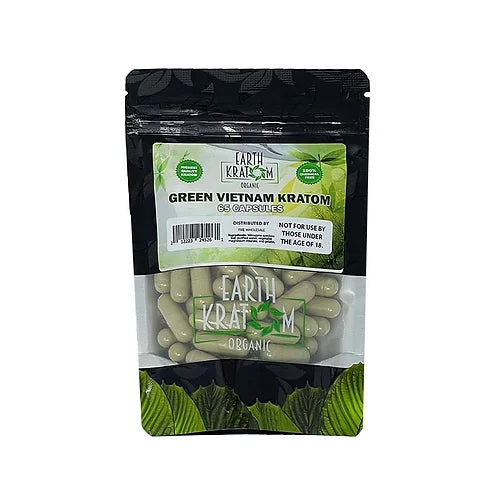 EARTH KRATOM 65 COUNT, 5 PACK