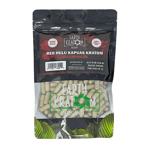 EARTH KRATOM 300 COUNT, 5 PACK