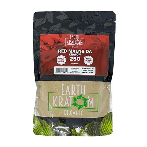 EARTH KRATOM POWDER 250 GRAM, 5 PACK