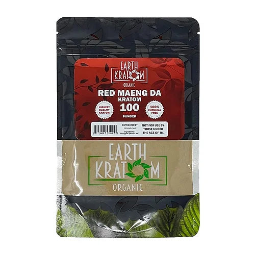 EARTH KRATOM POWDER 100 GRAM, 5 PACK