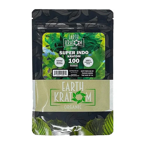 EARTH KRATOM POWDER 100 GRAM, 5 PACK