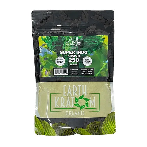 EARTH KRATOM POWDER 250 GRAM, 5 PACK