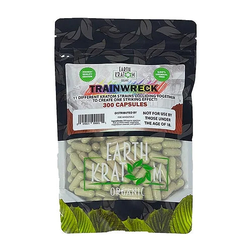 EARTH KRATOM 300 COUNT, 5 PACK